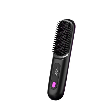 Cepillo alisador para cabello corto